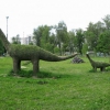 декоративные динозавры в парке. Автор: Сол