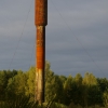 Тульская область, Алексинский район. Водонапорная башня на закате. Автор: FBilula