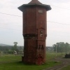 Старая водонапорная башня на станции Алзамай, Иркутская область, 10.06.2012. Автор: geocustoms