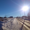 Дорога на Сосновку зимой. Автор: genro