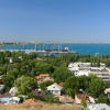 Россия, Крым. Панорама Феодосии. Russia, Crimea. A panorama of Feodosiya. Автор: Sergey Zvyagintsev