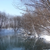 зима. река осколец. Автор: бонифаций