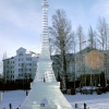Eiffeltower, сделанные из льда в Ханты Мансийске. Автор: Juekbs