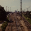 Вид на станцию с моста.Восточная горловина.1984г. Автор: al-zh