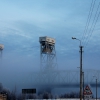 Лодейное поле.  Мост через Свирь в тумане. Автор: Nikitin_Sergey