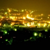 Город Лысьва ночью. Автор: sash_white