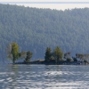 Озеро Тургояк (о. Чайки). Автор: Георгий Лазарев
