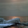 Лёд и пламень. Зимний закат у мыса Каменского. Автор: Alex N. Wild