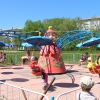 Карусель в детском парке. Автор: katokhimoto