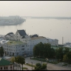 Слева Ока, справа Волга. ...внизу ул.Рождественская