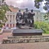 Монумент в сквере Решетникова