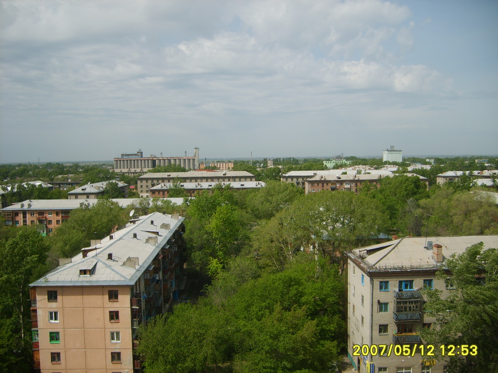 Панорама города Рубцовска