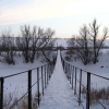 Мост зимой. Автор: Franchkovskyi