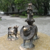 А.П.Чехов &quot;Каштанка&quot;,памятник в Таганроге,на родине Чехова. Автор: madamomadam