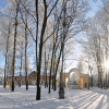 Городской парк. Зима. Автор: Е. Черноплёков