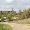 Венёв. Вид из-за реки Венёвки, с восточной стороны. Автор: Никита Игоревич Рыбин