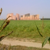 Вид с кукурузного поля на шестой микрорайон г. Видное. Автор: Barfly
