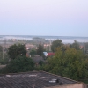 Вид на окраину Ярцево (в тумане река Вопь). Автор: Alex Mironov