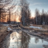 Ранняя весна, г. Южноуральск. Автор: LevKvitchenko
